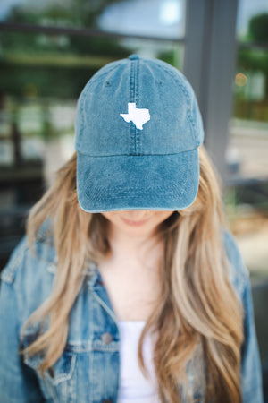 State of TX Adult Embroidered Ball Cap