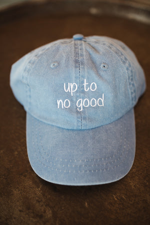 Up to no good Kids Embroidered Ball Cap