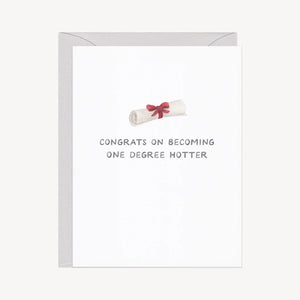 Congrats One Degree Hotter Card