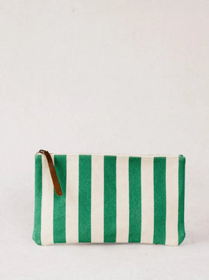 ABLE Marlow Striped Clutch