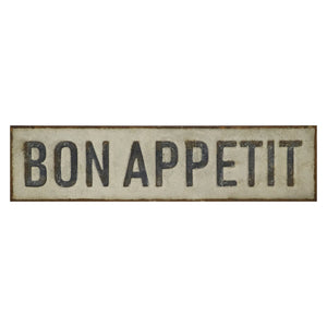 Bon Appetit Wall Sign