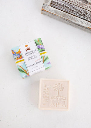Library of Flowers Shea Square Soap