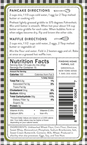 FHF Buttermilk Waffle & Pancake Mix