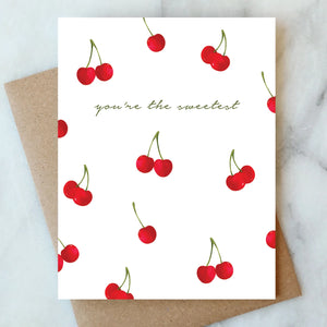 Sweetest Cherry Card