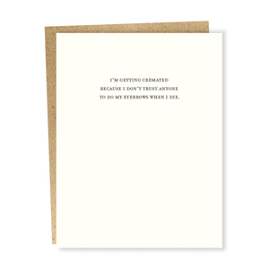 Cremated Card