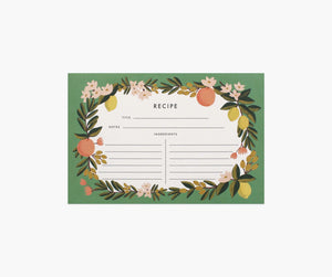 Rifle Paper Co. Recipe Cards