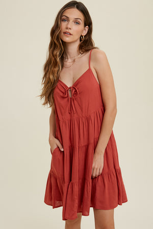 Zoey Keyhole Dress