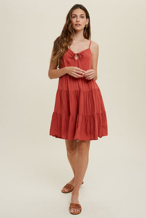 Zoey Keyhole Dress