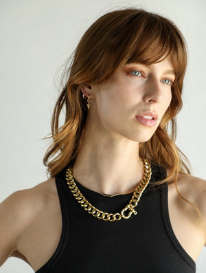 Rachel Nathan Classic Shackle Necklace