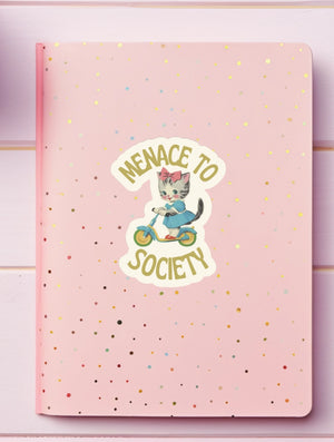 Menace to Society Sticker