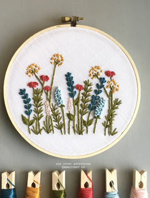Meadow Hand Embroidery Kit
