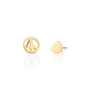 Kris Nations Peace & Love Stud Set