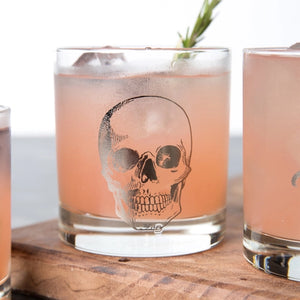 Skull Lowball Glass