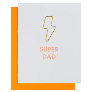 Super Dad Paper Clip Card