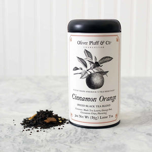 Oliver Pluff & Co. Loose Leaf Cinnamon Orange Spice Tea