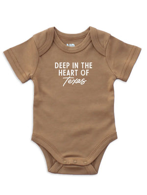 Deep In Heart of Texas Onesie