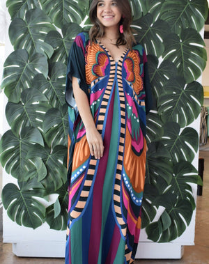 Butterfly Effect Maxi Kaftan