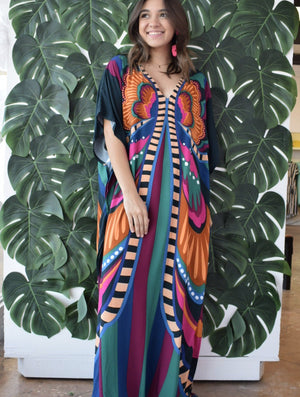 Butterfly Effect Maxi Kaftan