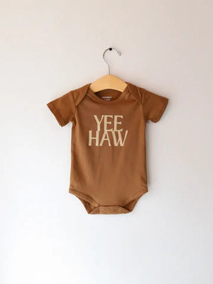 Yeehaw Baby Onesie