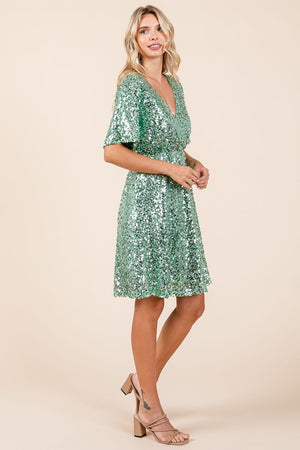 Countdown Sequin Mini Dress