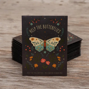 Help the Pollinator |  Butterfly Wildflower Seed Packet