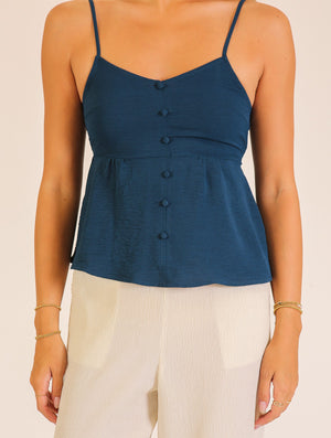 Brooklyn Navy Button Cami