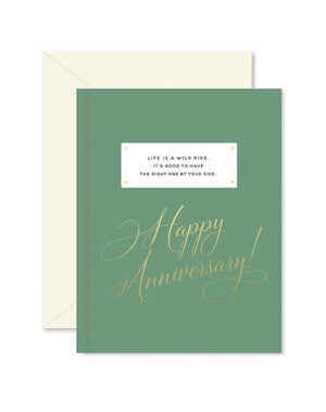 Wild Ride Anniversary Card