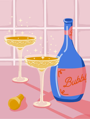 Be Bubbly Paint by Number Kit