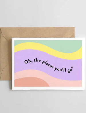 Oh the Places You'll Go Card