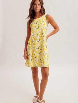 Limoncello Daydream Mini Dress