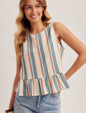 Hampton Bay Linen Blend Top