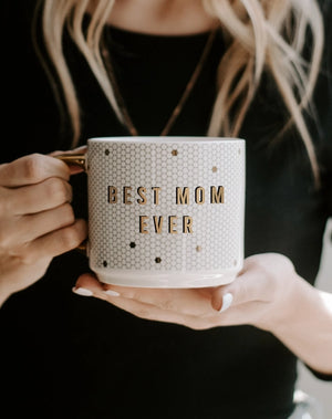 Best Mom Tile Coffee Mug