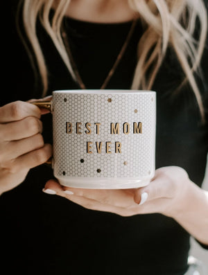 Best Mom Tile Coffee Mug