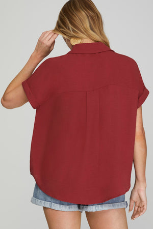 Birdie Brick Red Top