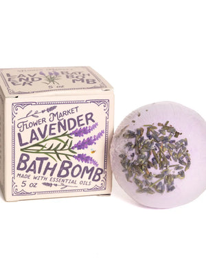 Flower Market Lavender Bath Bomb