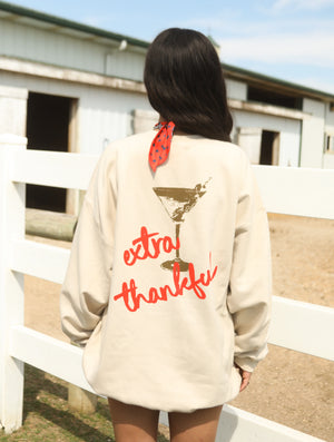 Thankful Dirty Martini Sweater
