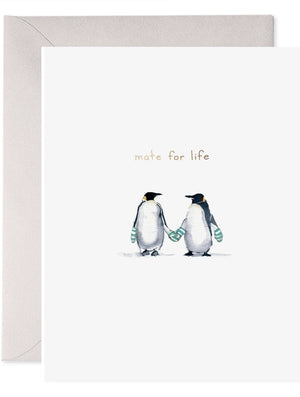 E. Frances Mate for Life Card
