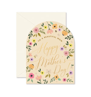 To a Beautiful Mom Card