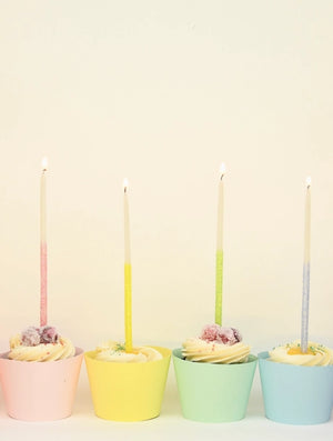 Tops Malibu Glitter Wish 6" Beeswax Candle