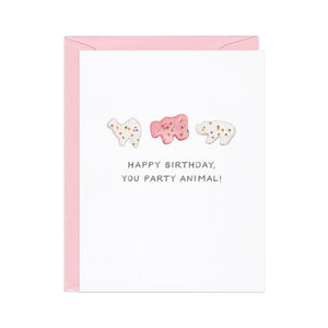 Happy Birthday Party Animal Card