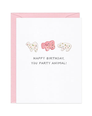 Happy Birthday Party Animal Card