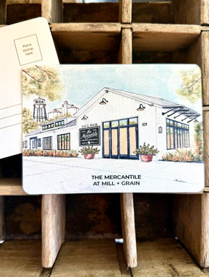 Mercantile Historic Downtown Buda Postcard