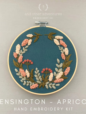 Kensington Apricot Hand Embroidery Kit