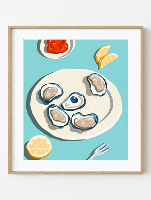 World is Your Oyster Painted by Numbers Kit