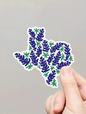 Texas Bluebonnet Sticker