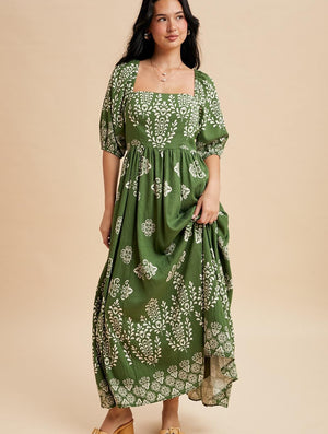 Bellavista Resort Print Maxi Dress