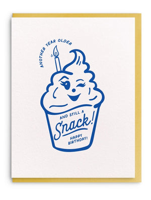 Still a Snack Birthday Card