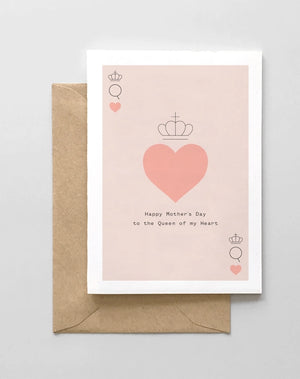 Queen of My Heart Card