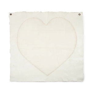 Stitched Heart Wall Tarp