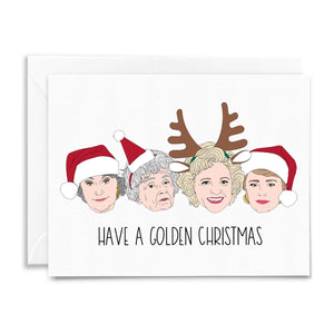 Have a Golden Christmas Card